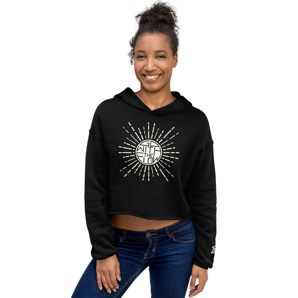 Go with the Flow - Crop Hoodie