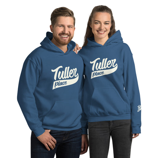 Tuller Place logo off white - Soft Unisex Hoodie