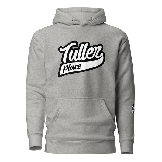 Tuller Place logo black&white - Men's Hoodie