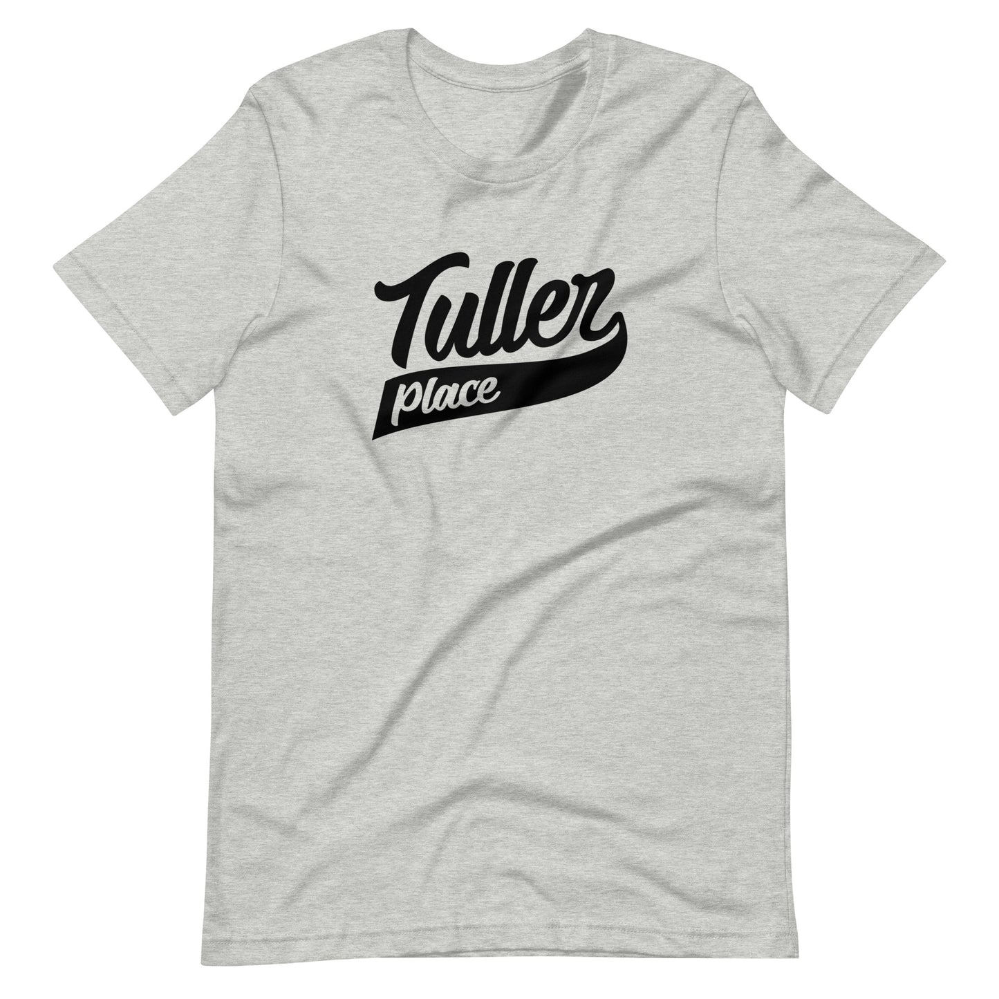 Tuller Place logo in black - Unisex t-shirt