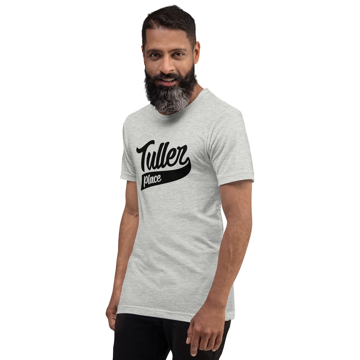 Tuller Place logo in black - Unisex t-shirt