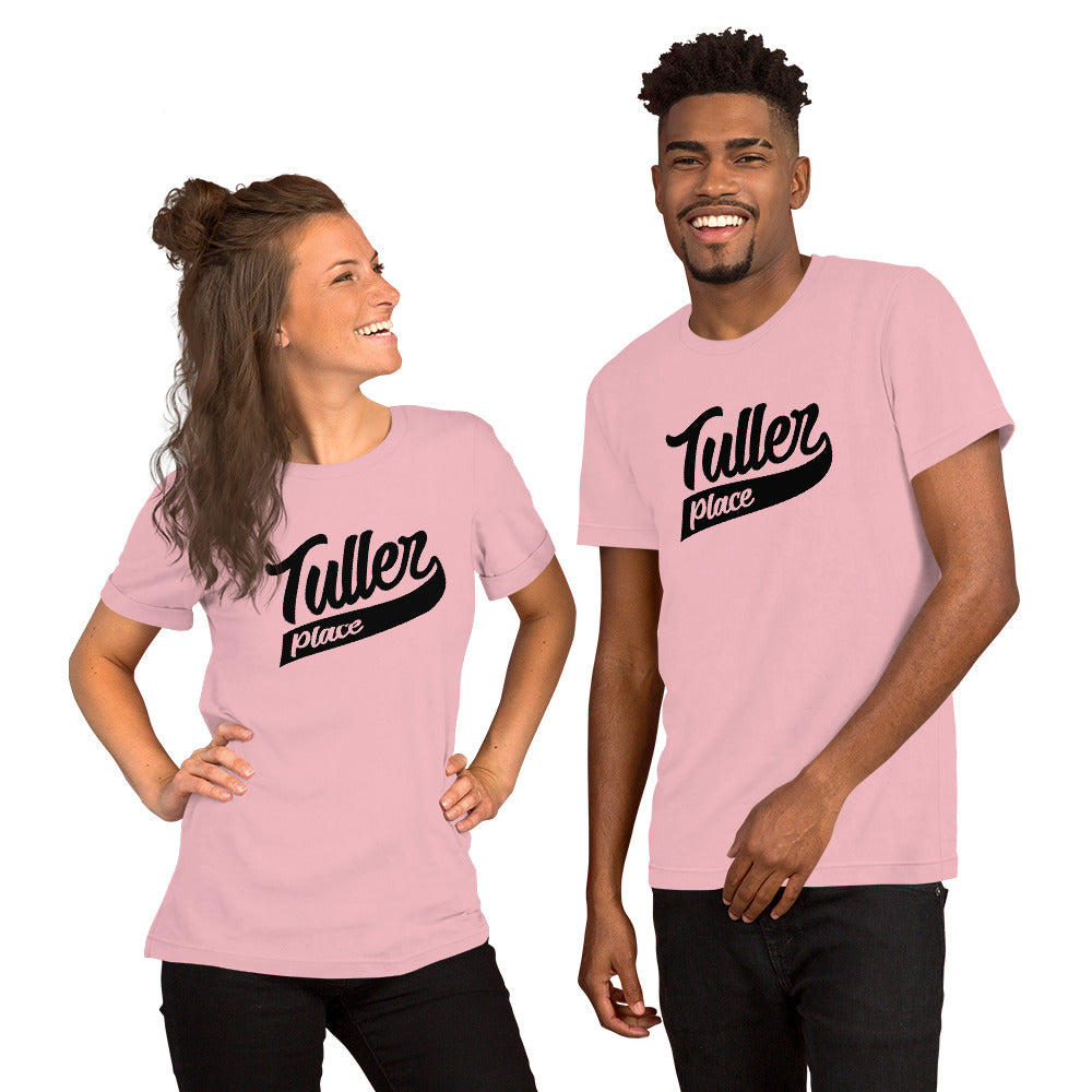 Tuller Place logo in black - Unisex t-shirt