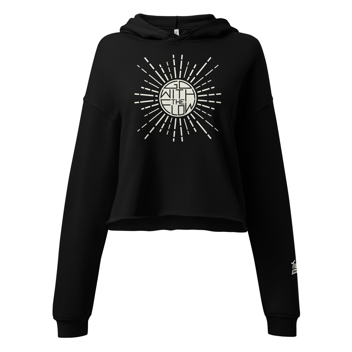 Go with the Flow - Crop Hoodie