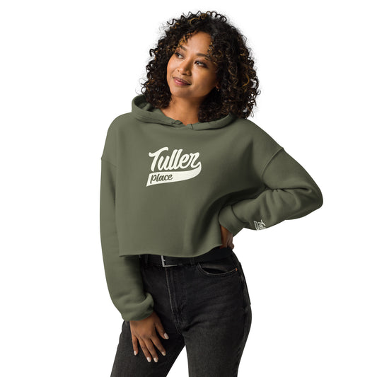 Tuller Place logo - Crop Hoodie