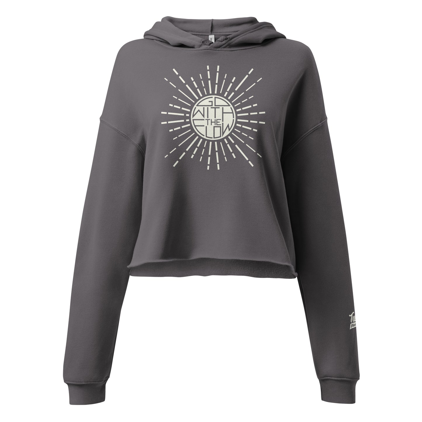 Go with the Flow - Crop Hoodie