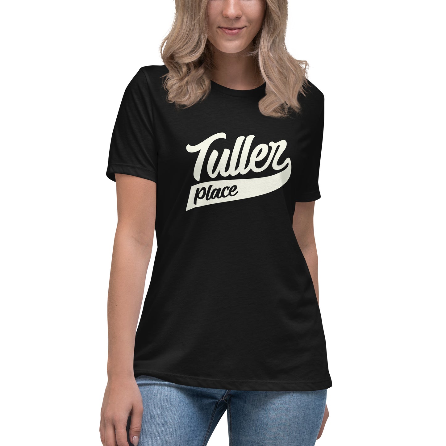 Off white Tuller Place logo - Women's Relaxed T-Shirt